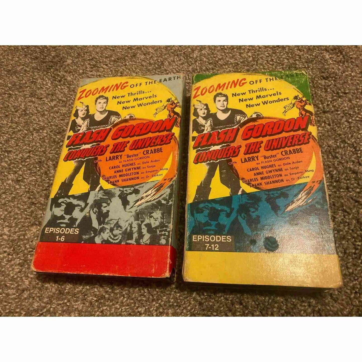 Flash Gordon Conquers Universe [VHS Ep.1-12] BooksCardsNBikes