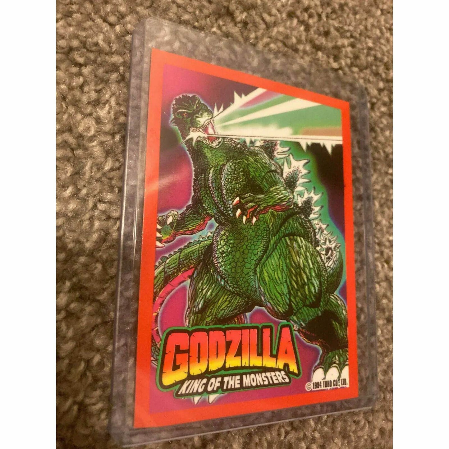 Godzilla King of the Monsters Card [#1 Trendmasters] BooksCardsNBikes