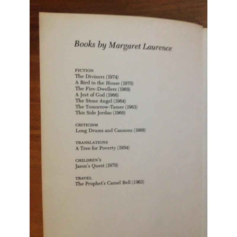 HEART OF A STRANGER  BY: MARGARET LAURENCE BooksCardsNBikes