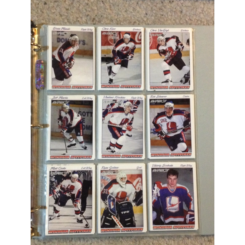 Hockey Cards: OHL SLAPSHOT [1995] COLLECTION BooksCardsNBikes