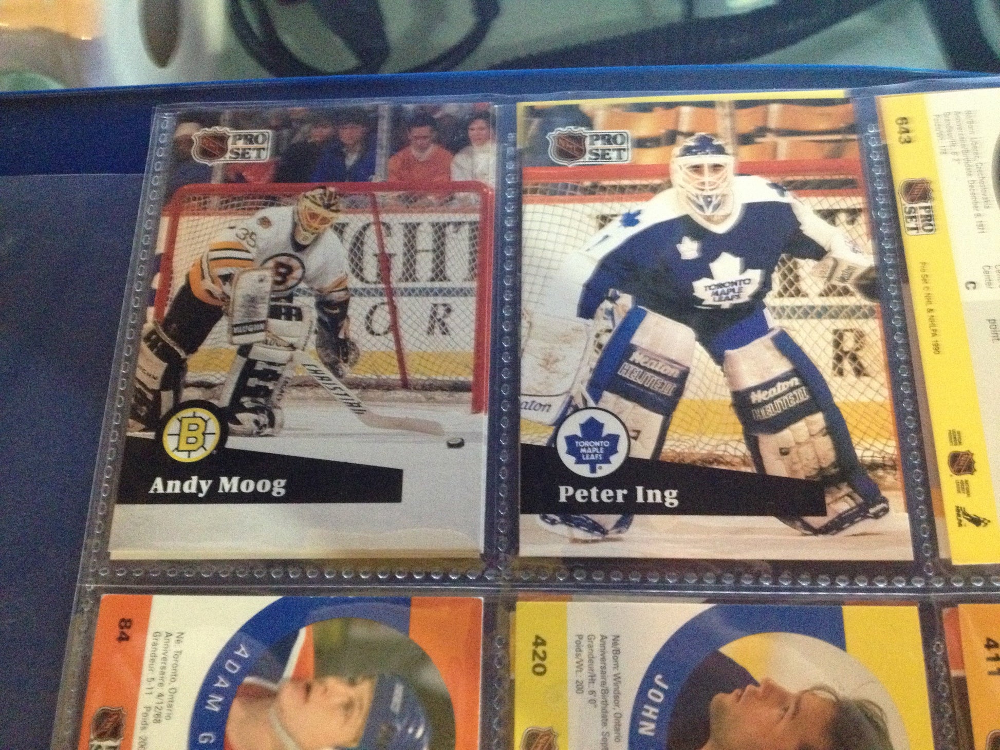 SAN JOSE SHARKS 1992 NHL PRO SET HOCKEY CARD LOT- 9 Cards (3