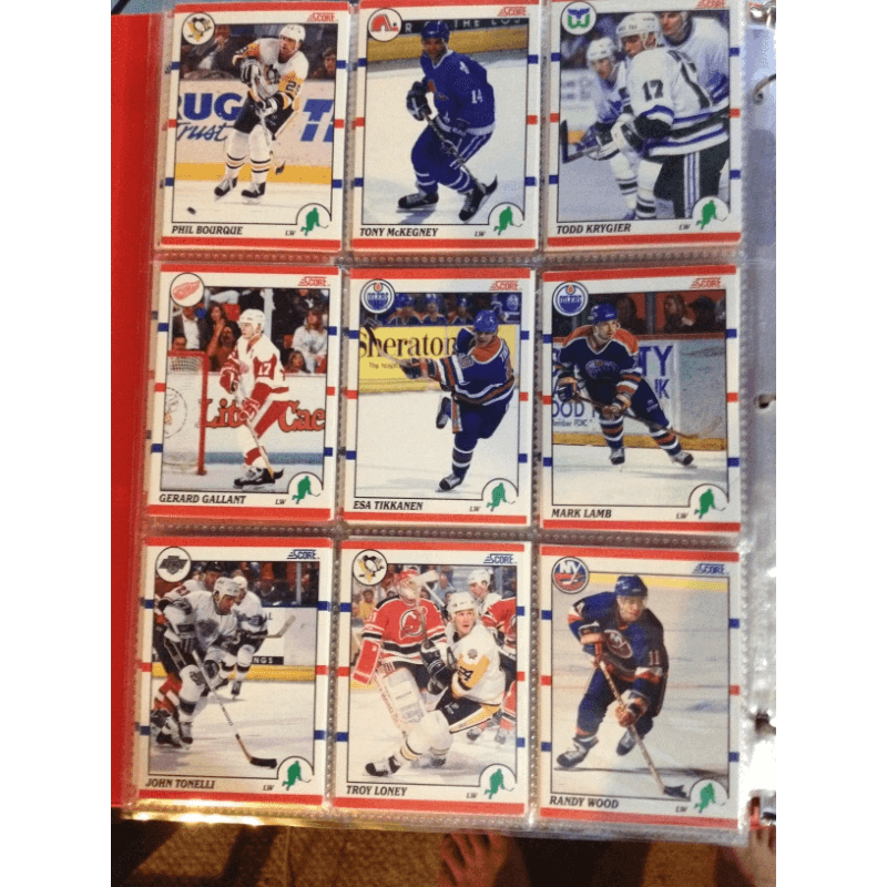 1991 Pro Set Wayne Gretzky L.A. Kings Campbell Conference Hockey Cards
