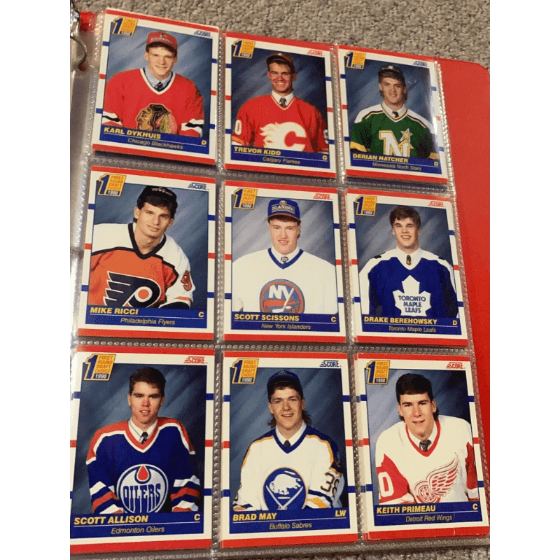 Randy Wood autographed Hockey Card (Buffalo Sabres) 1991 Pro Set #359