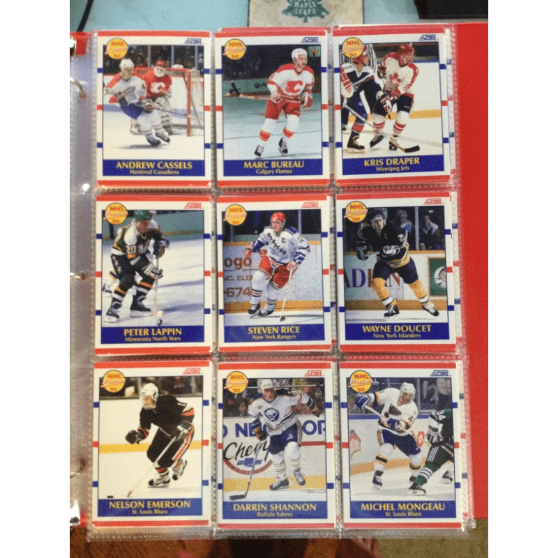 Hockey Cards: Score [1990-1991] Large Set! 200+