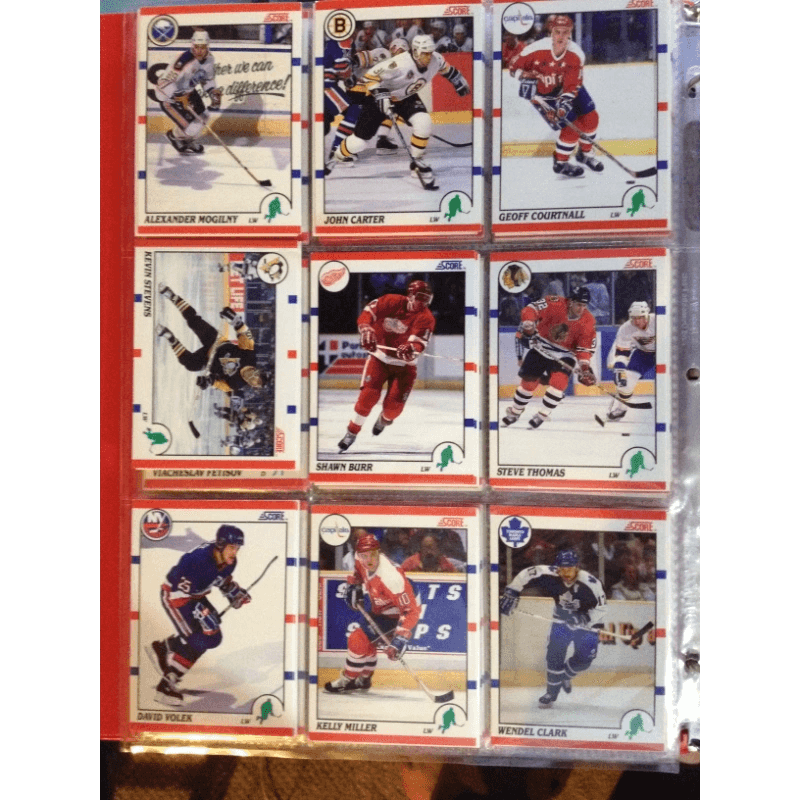 Hockey Cards: Score [1990-1991] Large Set! 200+ BooksCardsNBikes