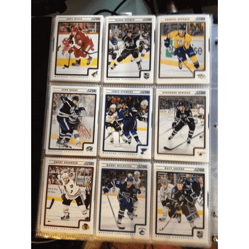 Hockey Cards: Score [2010-2012: PANINI] BooksCardsNBikes