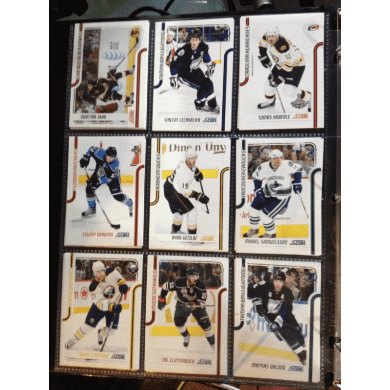 Hockey Cards: Score [2010-2012: PANINI] BooksCardsNBikes