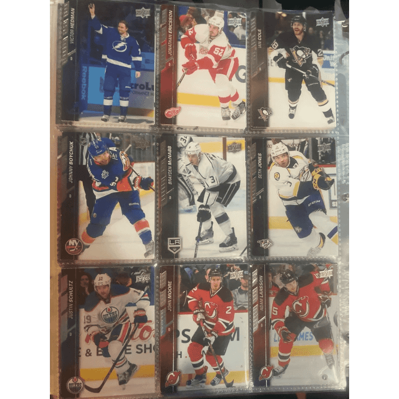 Hockey Cards: Upper Deck [2015] Set +100 BooksCardsNBikes