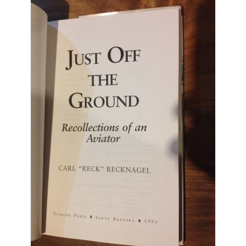 JUST OFF GROUND RECOLLECTION AVIATOR BooksCardsNBikes