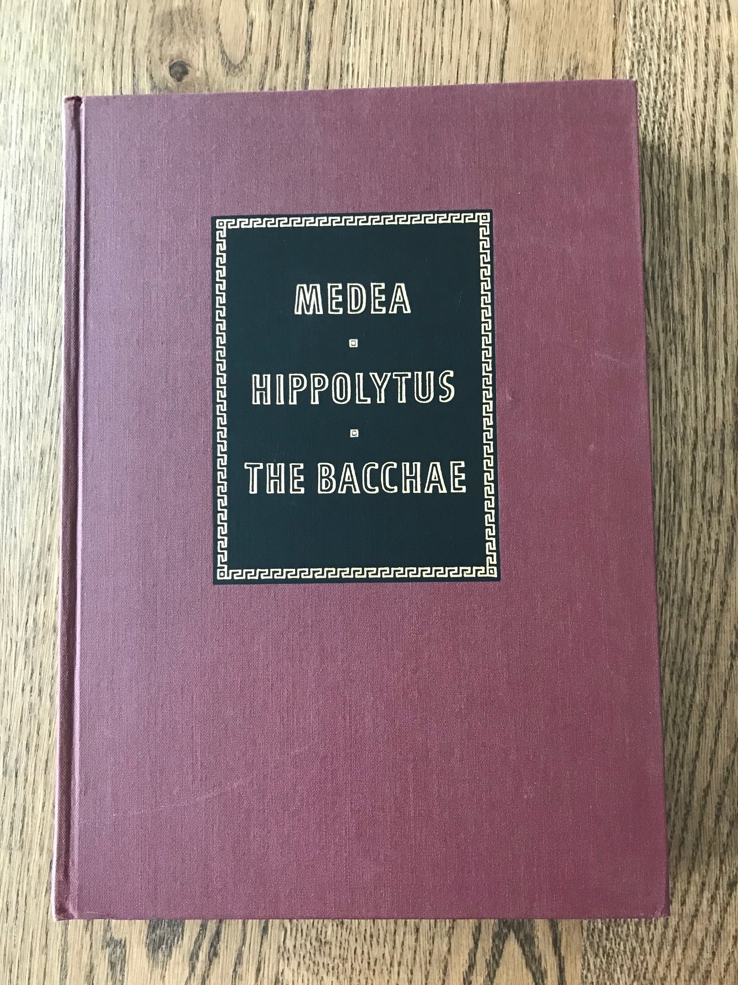 MEDEA HIPPOLYTUS THE BACCHAE -BY EURIPIDES BooksCardsNBikes