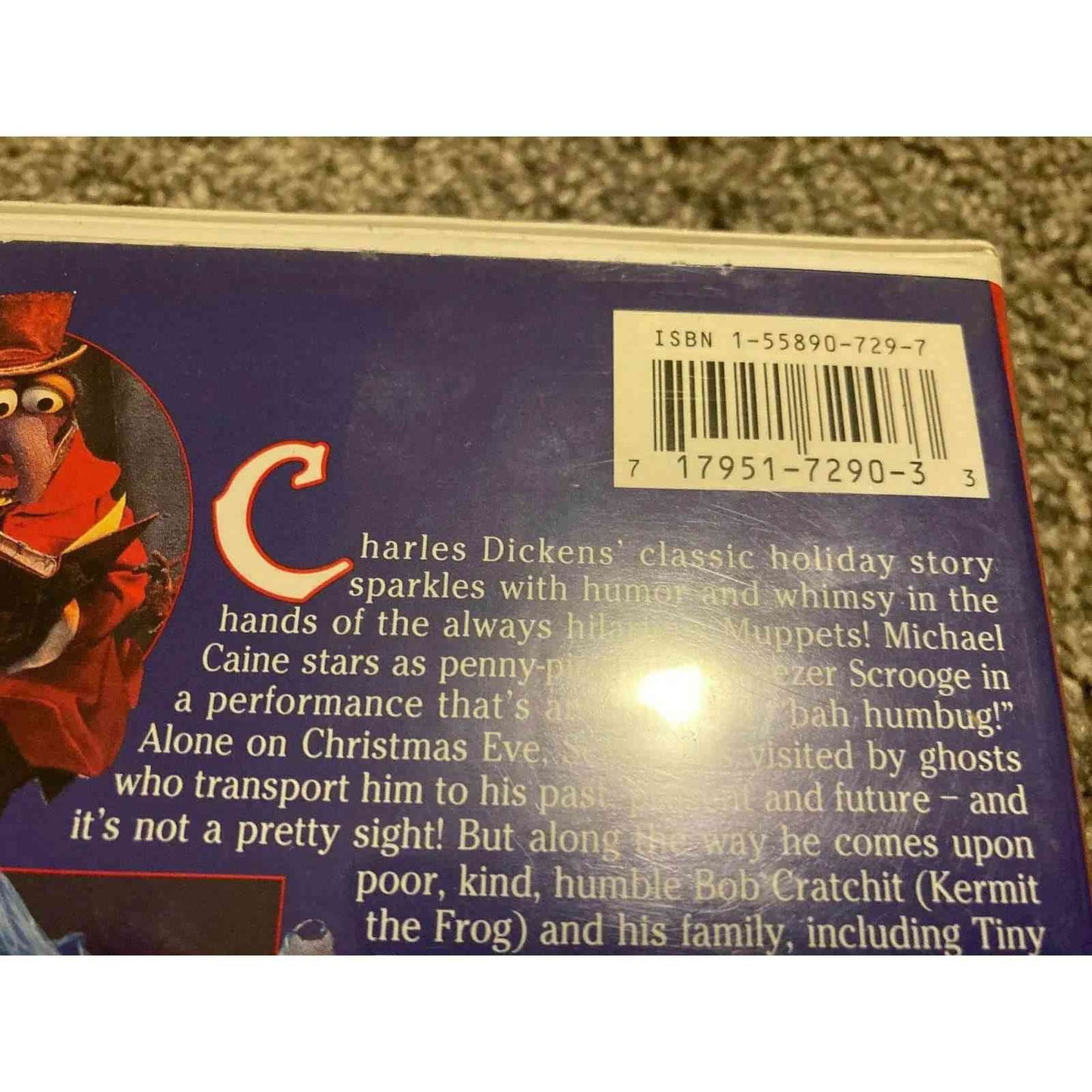 Muppet Christmas Carol (Walt Disney, 1993) BooksCardsNBikes