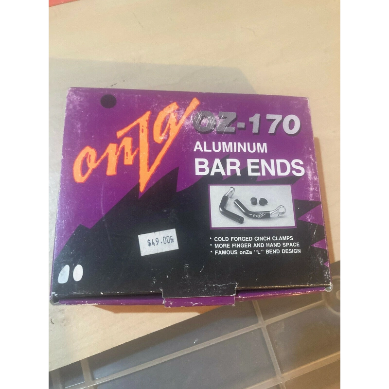 Onza Oz-170 Alum BarEnds [More Parts Here!] BooksCardsNBikes