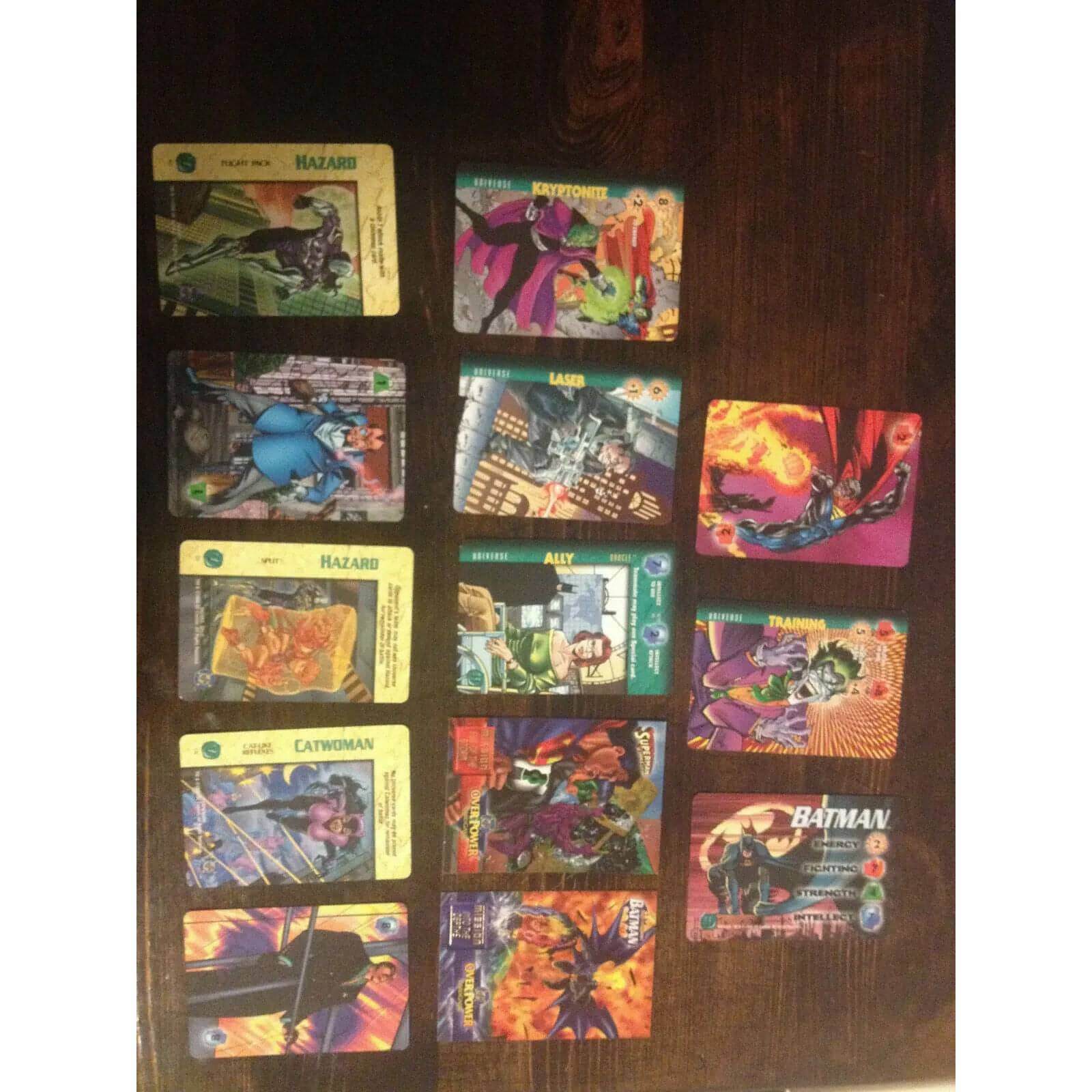 OverPower Cards [Batman + Joker - Trading Cards] BooksCardsNBikes