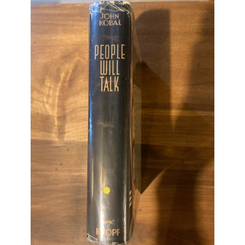PEOPLE WILL TALK-CONVERSATIONS BY: JOHN KOBAL BooksCardsNBikes