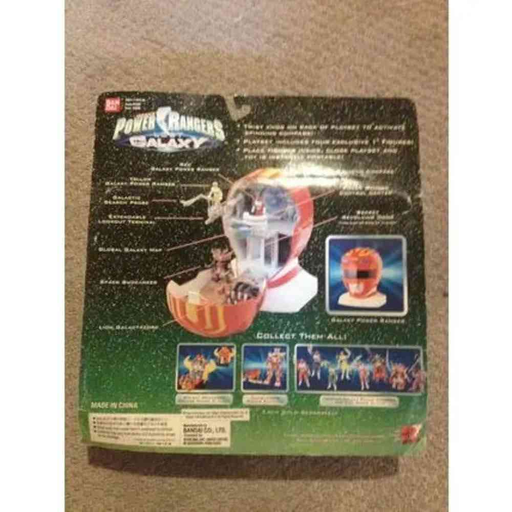 Power Rangers Lost Galaxy [Micro Playset] BooksCardsNBikes