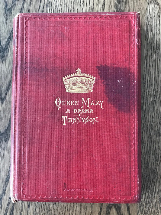 QUEEN MARY - A DRAMA - ALFRED TENNYSON BooksCardsNBikes