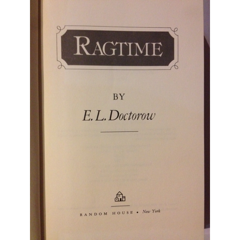 RAGTIME - E.L. DOCTOROW BooksCardsNBikes