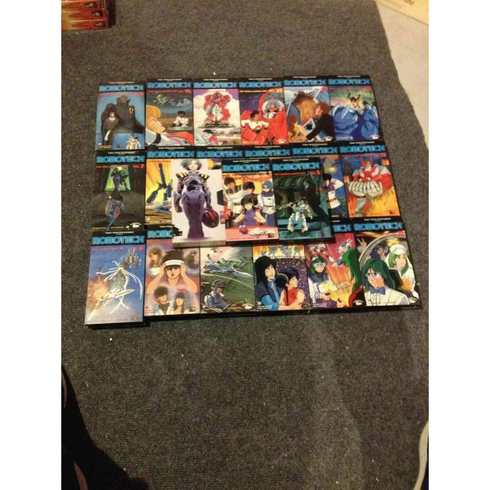 Robotech [1985 Copyright VHS] (1992-1994) BooksCardsNBikes