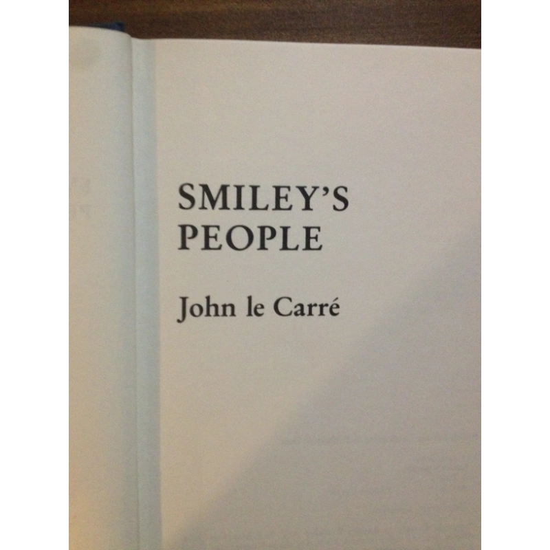 SMILEY'S PEOPLE -JOHN LE CARRE BooksCardsNBikes