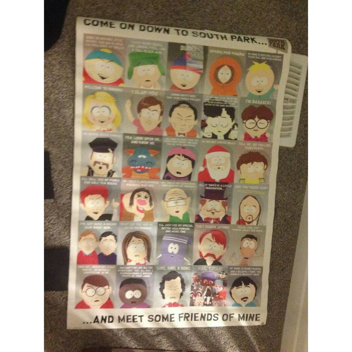 South Park - Meet Friends of Mine [Poster] BooksCardsNBikes