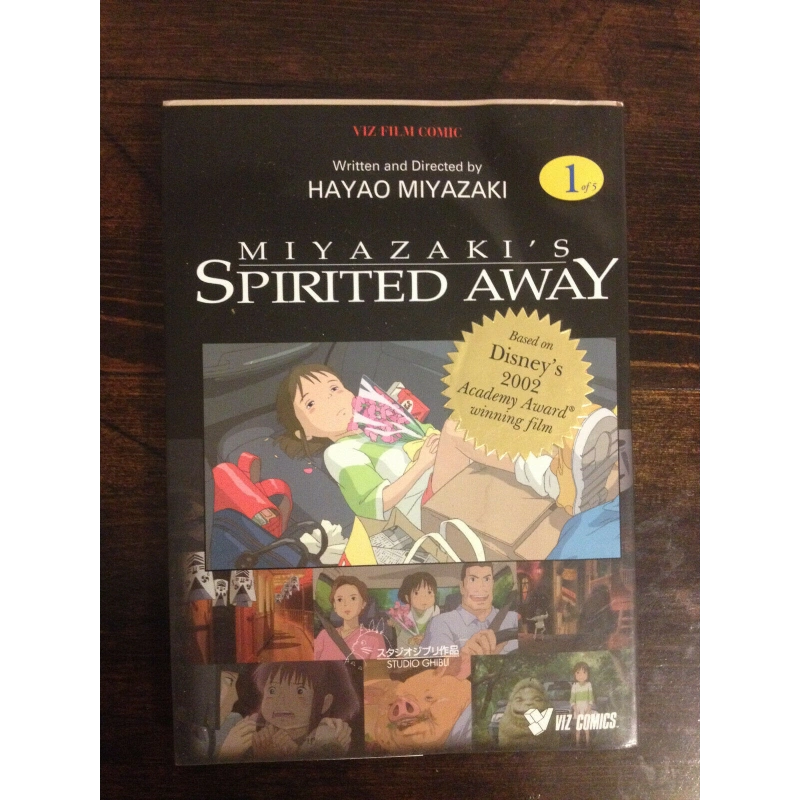 Spirited Away [Book 1: By Hayao Miyazaki] BooksCardsNBikes