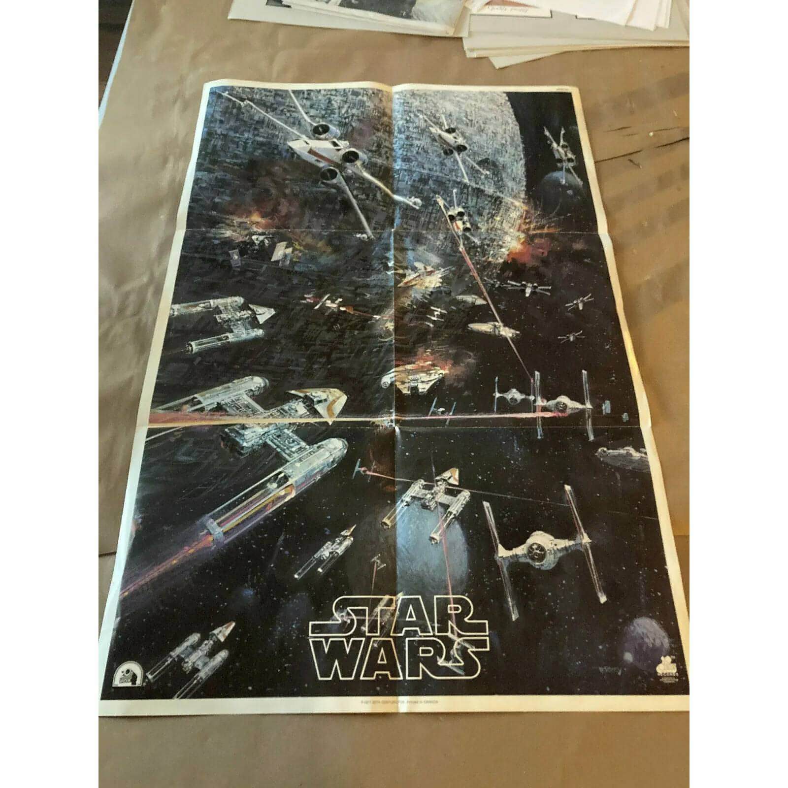 Star Wars [LP Record Poster - Inset Memorabilia] BooksCardsNBikes