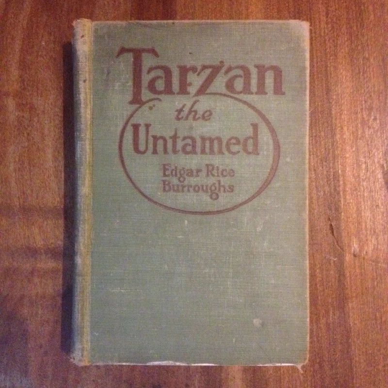 TARZAN THE TERRIBLE + UNTAMED - EDGAR RICE BURROUGHS BooksCardsNBikes