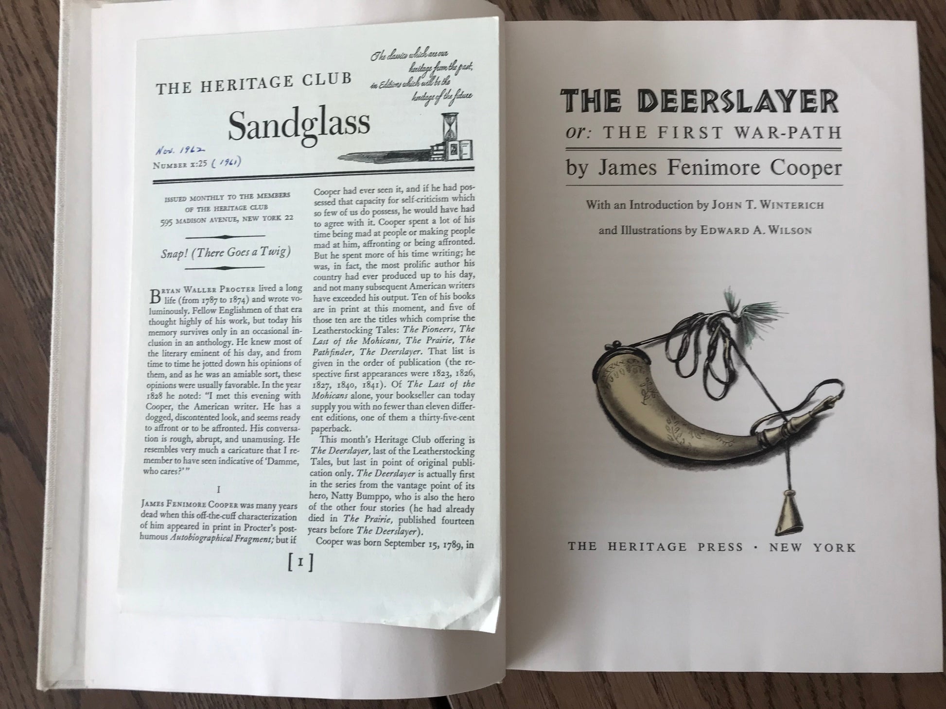 THE DEERSLAYER - JAMES FENIMORE COOPER (FICTION) BooksCardsNBikes