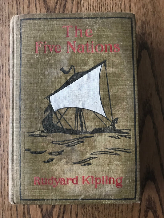 THE FIVE NATIONS -         RUDYARD KIPLING BooksCardsNBikes
