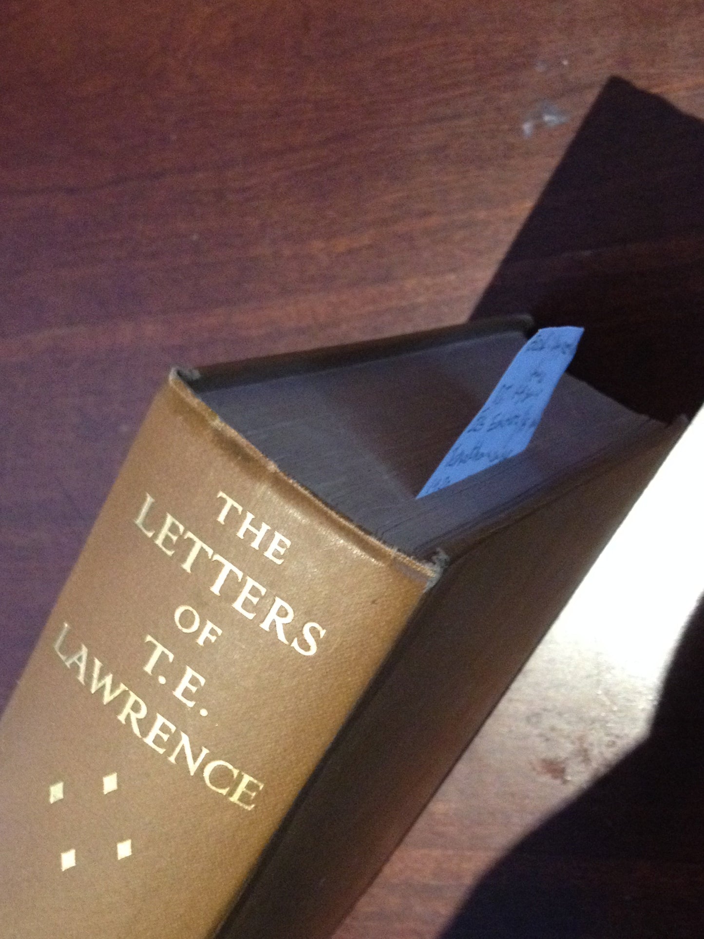 THE LETTERS OF TE LAWRENCE  EDITED BY: DAVID GARNETT BooksCardsNBikes