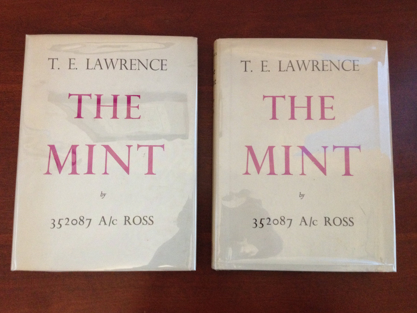 THE MINT     BY: TE LAWRENCE & 352087 A/C ROSS BooksCardsNBikes