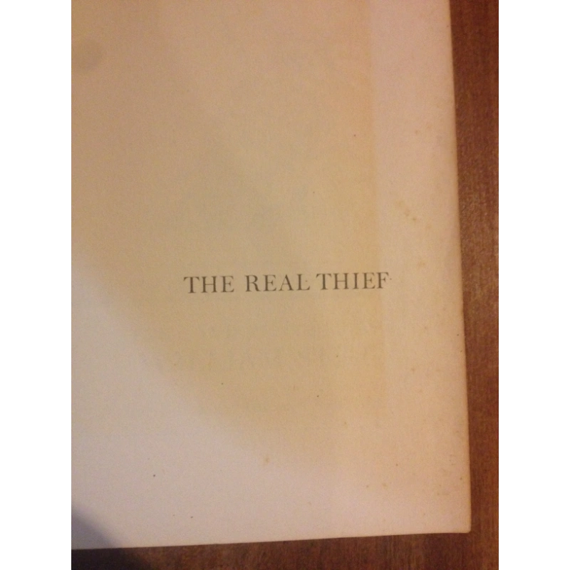 THE REAL THIEF  BY: WILLIAM STEIG BooksCardsNBikes