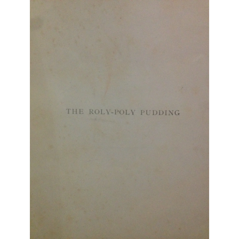 THE ROLY-POLY PUDDING  BY: BEATRIX POTTER BooksCardsNBikes