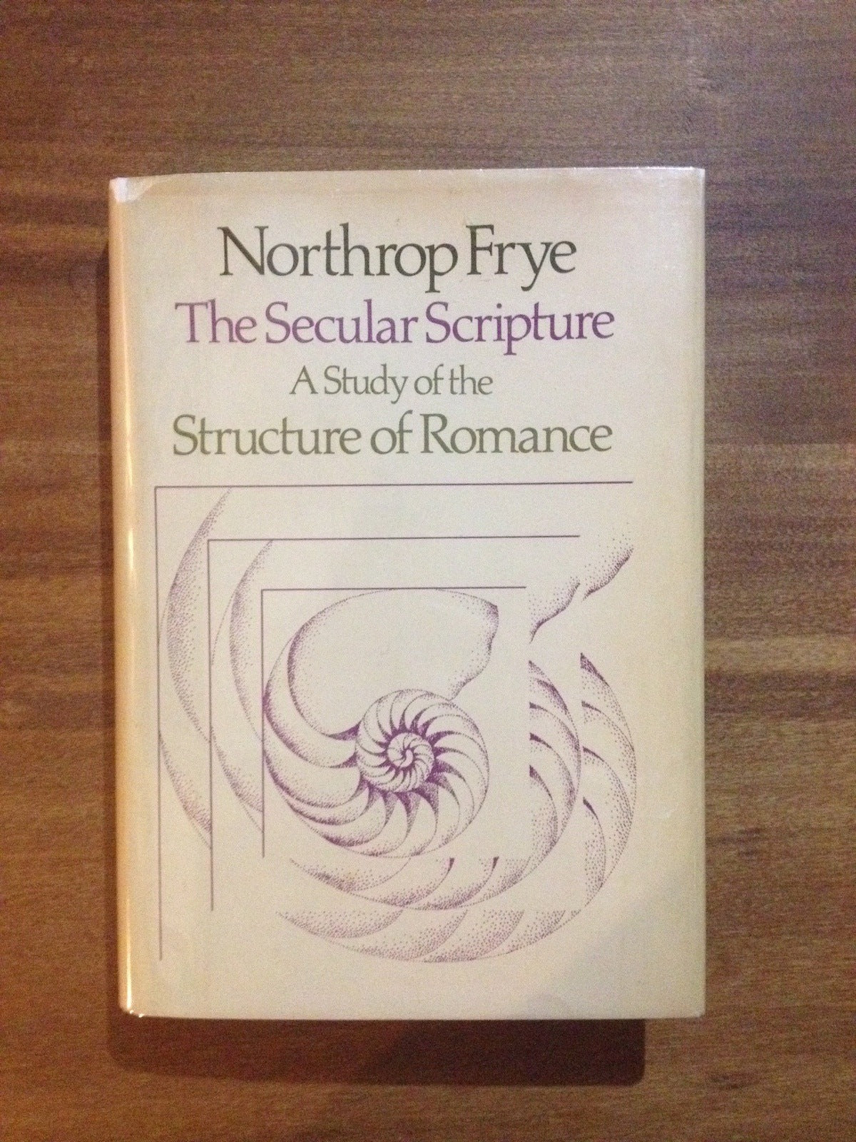 THE SECULAR SCRIPTURE - A STUDY OF ROMANCE BY: NORTHROP FRYE BooksCardsNBikes