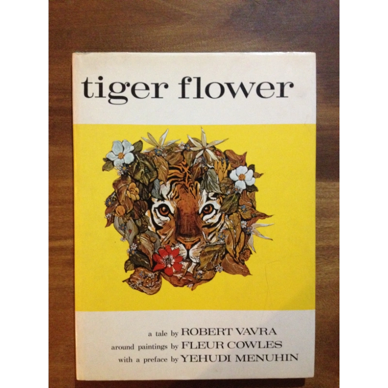 TIGER FLOWER   BY: ROBERT VAVRA BooksCardsNBikes