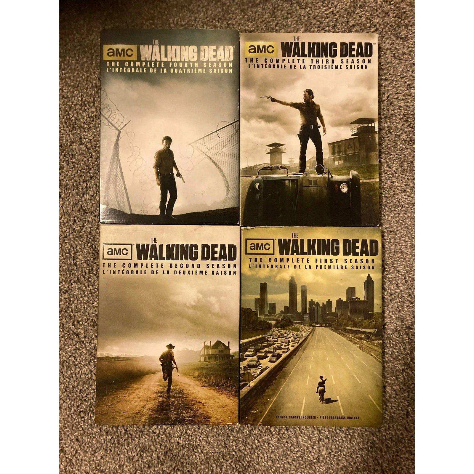 The Walking Dead: Seasons 1-4 [2010 - 2022] BooksCardsNBikes