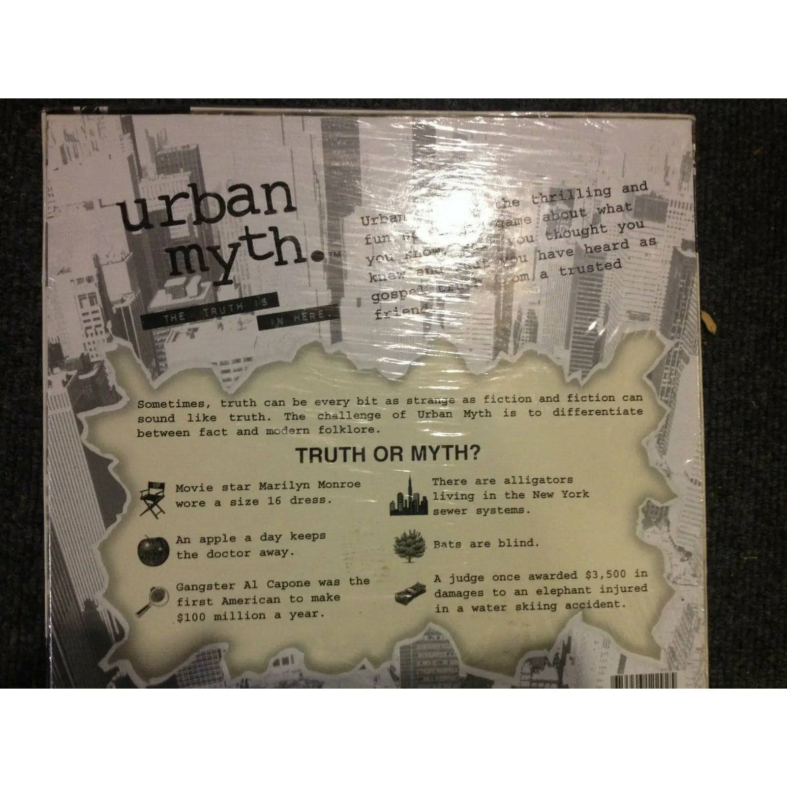 Urban Myth The Truth is Here SEALED! NEW! BooksCardsNBikes