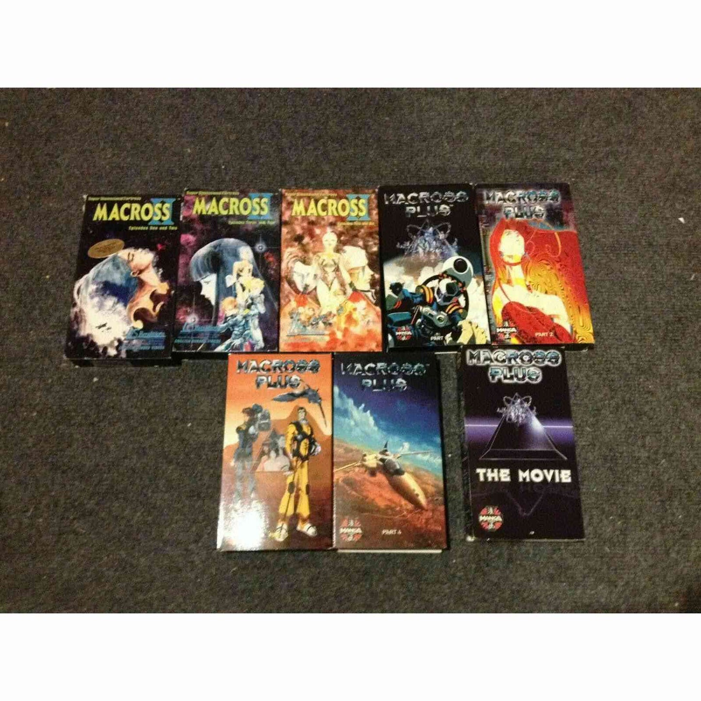 VHS Tapes: Macross II / Plus [FULL SET!] BooksCardsNBikes