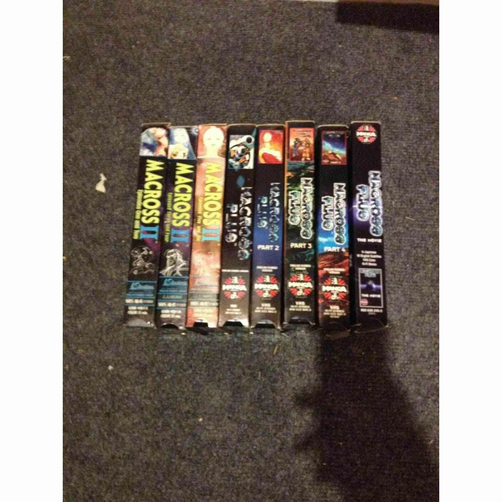 VHS Tapes: Macross II / Plus [FULL SET!] BooksCardsNBikes