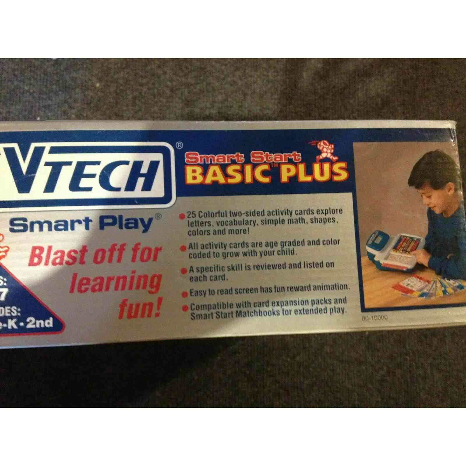 VTECH BASIC PLUS [IN BOX - More Toys Here!] BooksCardsNBikes