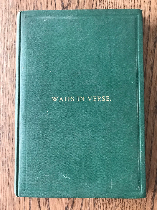 WAIFS IN VERSE - G. W. WICKSTEED (POETRY) BooksCardsNBikes