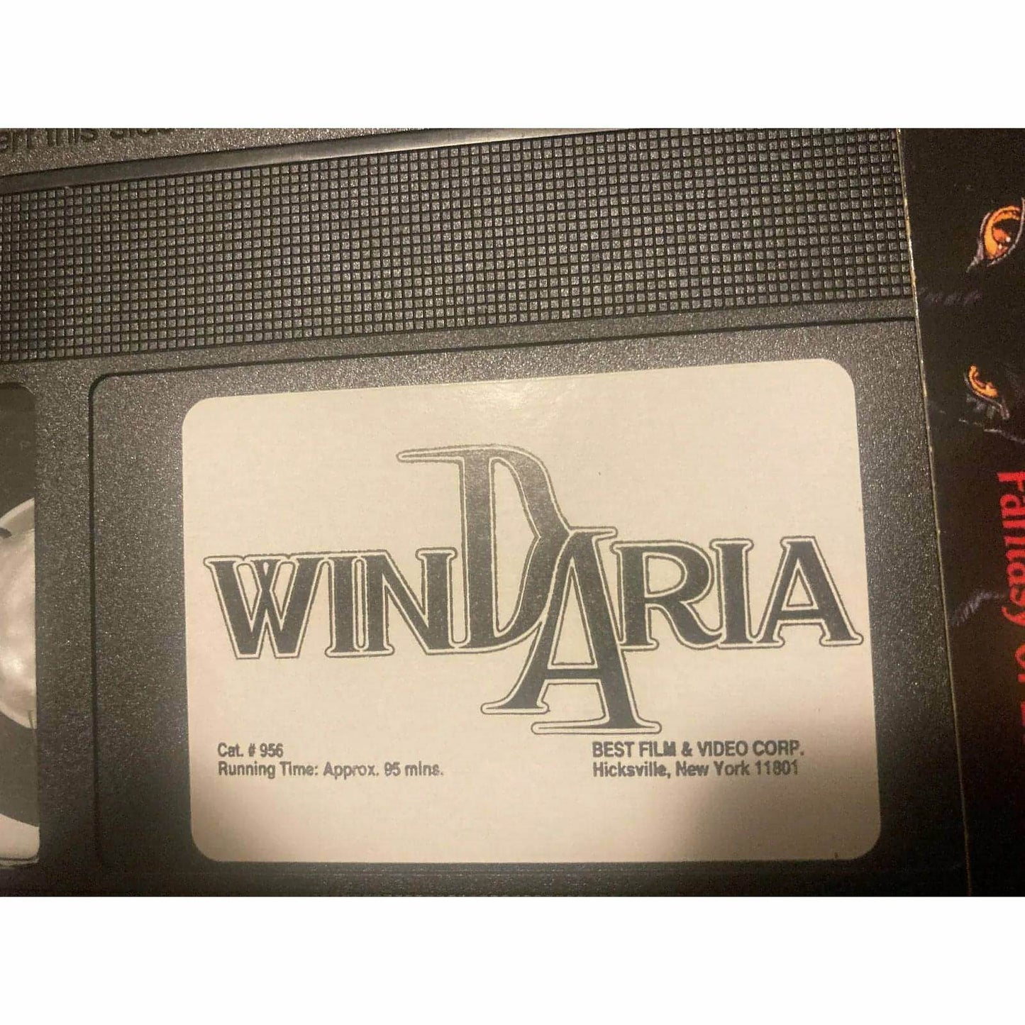 Windaria Once Upon a Time (Vintage VHS,1993) BooksCardsNBikes