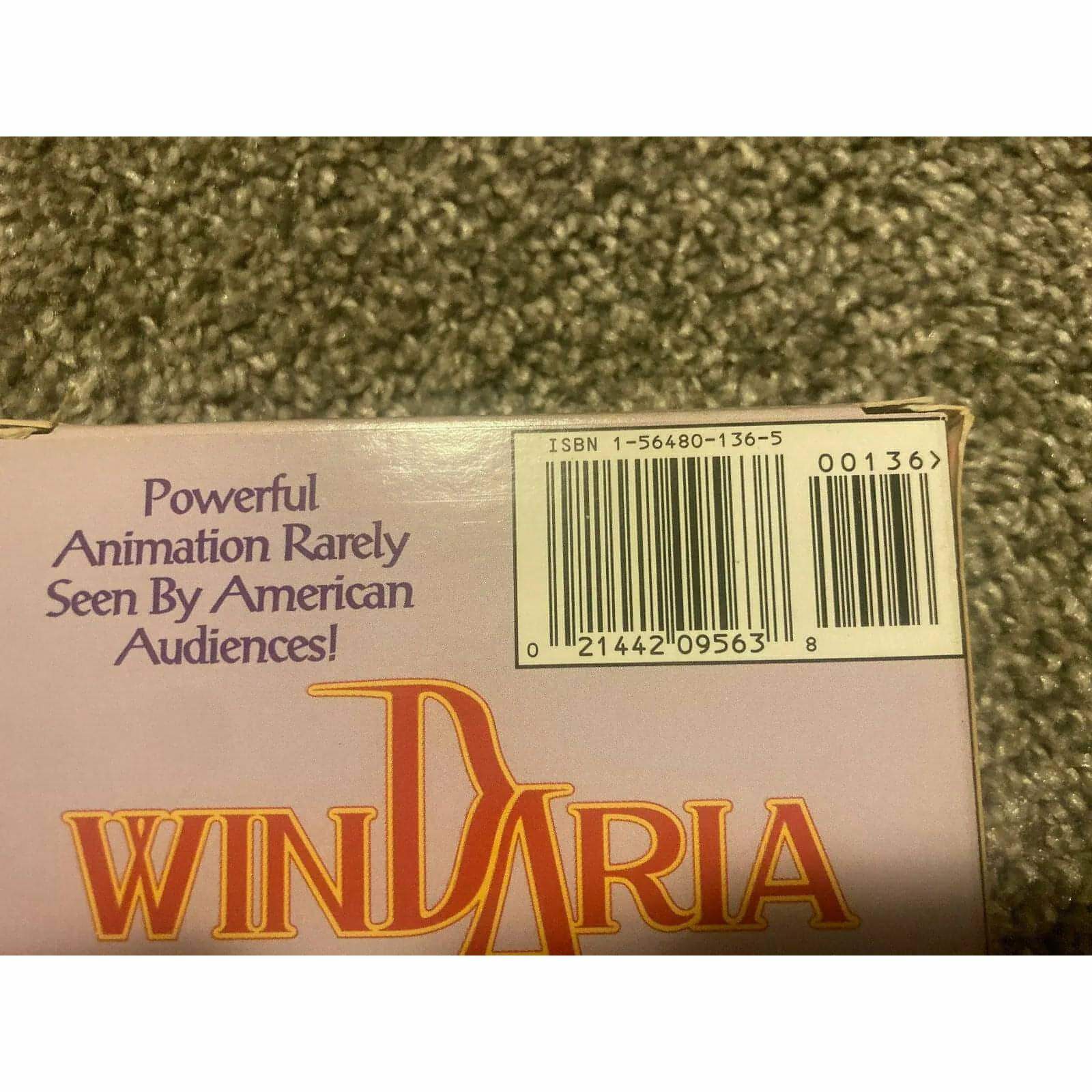 Windaria Once Upon a Time (Vintage VHS,1993) BooksCardsNBikes