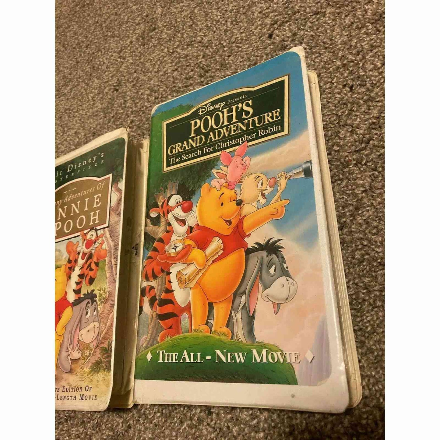 Winnie the Pooh: Two Set (VHS, 1996,1997) BooksCardsNBikes