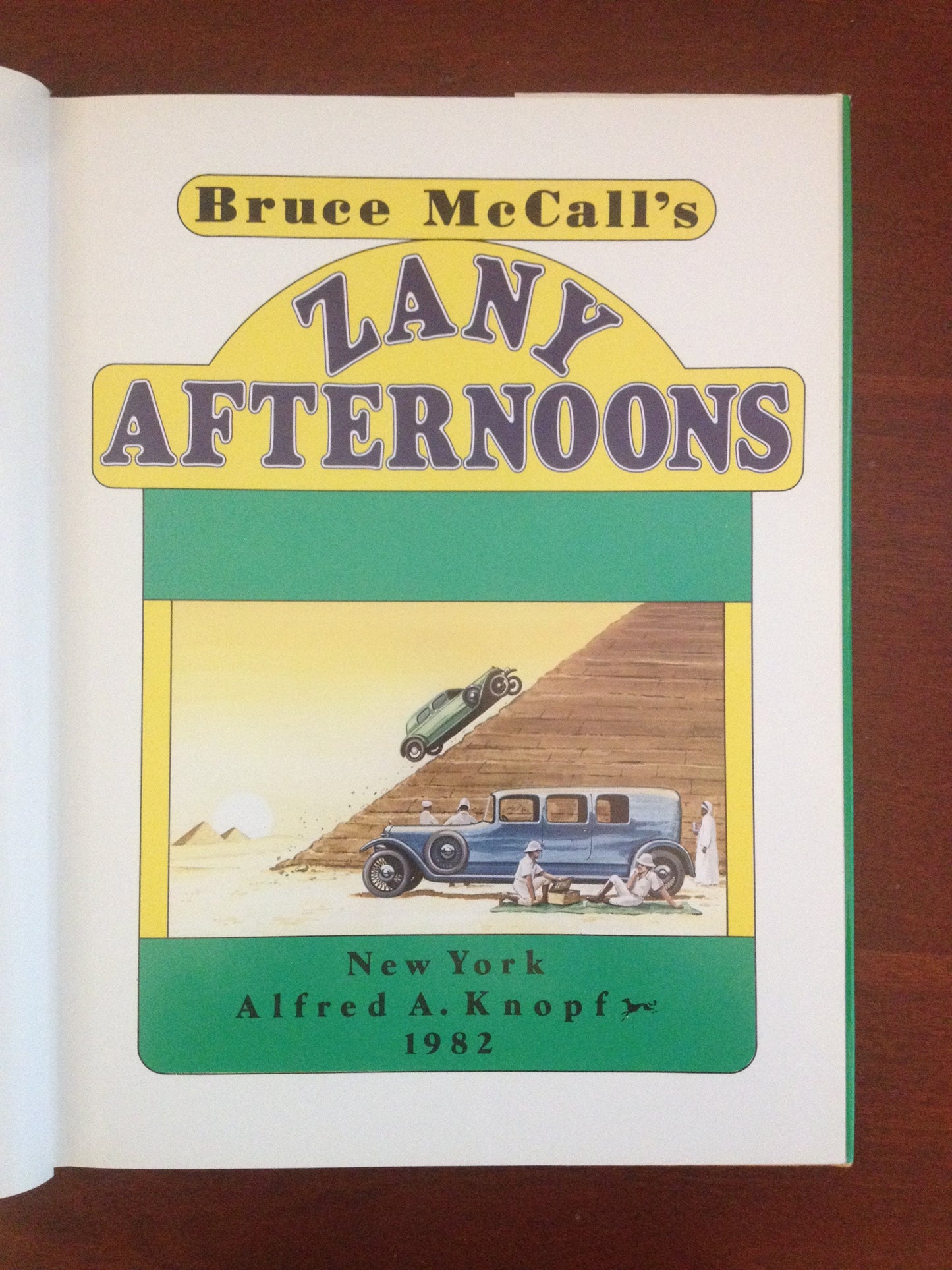 ZANY AFTERNOONS  BY: BRUCE MCCALL BooksCardsNBikes